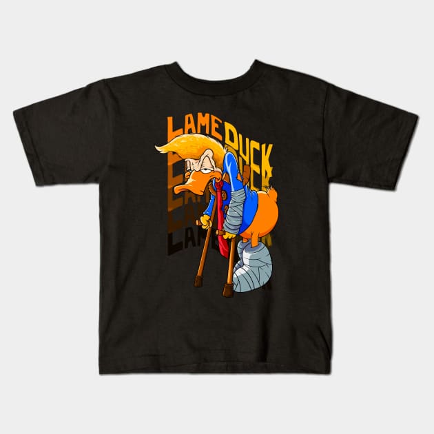 Lame Duck Kids T-Shirt by santelmoclothing